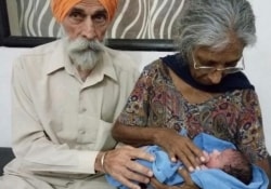 Жительница Индии родила сына в 70 лет