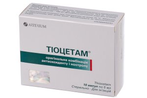 Тиоцетам — новый церебропротективный и ноотропный препарат