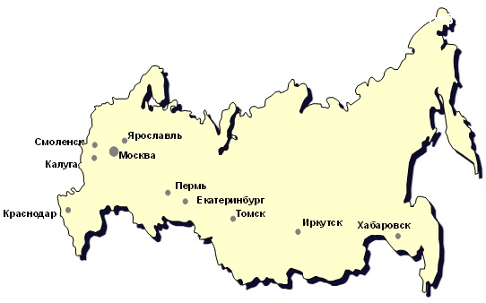 Центры-участники исследования