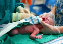 Кесарево сечение и проблемы с дыханием у новорожденных