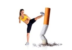 Курение не способствует похуданию